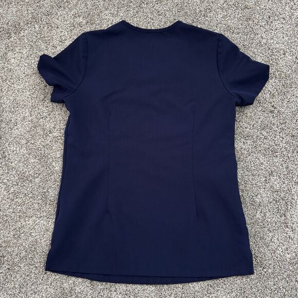 FIGS Catarina Scrub Top FW1000 Navy Blue PO 2582 Women’s Size XXS 2XS - Picture 5 of 7